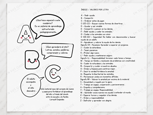 Mi ABC leo y escribo con historias